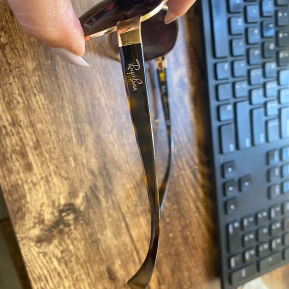 Brown/gold Ray Band sunglasses - Picture 5 of 8